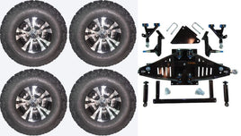 6" Lift Kit Combo with 10" Vampire for Yamaha Drive II Electric Golf Carts 2017+ - 3 Guys Golf Carts