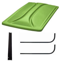 Universal 80" Lime Extended Roof Kit for EZGO RXV Golf Carts 2008+ - 3 Guys Golf Carts