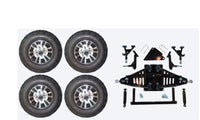 6" Lift Kit Combo with 10" Wolverine for Yamaha Drive II Electric Golf Carts - 3 Guys Golf Carts