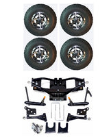 Lift Kit Combo with 10" Flash for Club Car DS Golf Carts 2004+ - 3 Guys Golf Carts