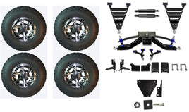 Lift Kit Combo with 10" Flash for EZGO RXV Gas Golf Carts 2015+ - 3 Guys Golf Carts