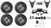 Lift Kit Combo with 10" Flash for EZGO RXV Electric Golf Carts 2015+ - 3 Guys Golf Carts