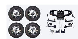 Lift Kit Combo with 12" Vampire for Club Car DS Golf Carts 2004+