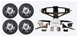 Lift Kit Combo for Club Car Precedent Golf Carts with 12" Vampire