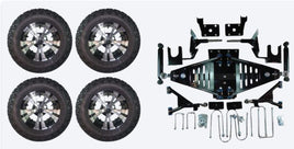 Lift Kit Combo with 12" Vampire for EZGO RXV Golf Carts 2008-2013.5