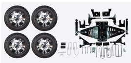 Lift Kit Combo with 12" Vampire for EZGO RXV Electric Golf Carts 2015+