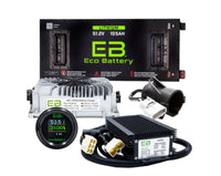 Eco Battery 48V 105Ah Skinny Lithium Bundle Kit with Charger