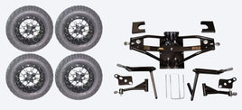 6" Lift Kit Combo with 12" Vortex for Club Car DS Golf Carts 1984-2003 - 3 Guys Golf Carts