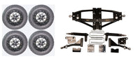 Lift Kit Combo for Club Car Precedent Golf Carts with 12" Vortex - 3 Guys Golf Carts