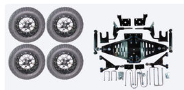 Lift Kit Combo with 12" Vortex for EZGO RXV Golf Carts 2008-2013.5 - 3 Guys Golf Carts