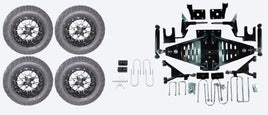 Lift Kit Combo with 12" Vortex for EZGO RXV Electric Golf Carts 2015+ - 3 Guys Golf Carts