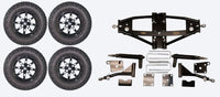Lift Kit Combo for Club Car Precedent Golf Carts with 12" Volt