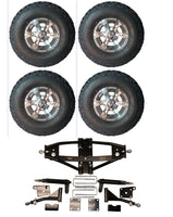 Lift Kit Combo for Club Car Precedent Golf Carts with 10" Dirty Harry - 3 Guys Golf Carts