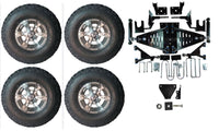 Lift Kit Combo with 10" Dirty Harry for EZGO RXV Gas Golf Carts 2015+ - 3 Guys Golf Carts
