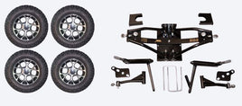 6" Lift Kit Combo with 12" Alpine for Club Car DS Golf Carts 1984-2003