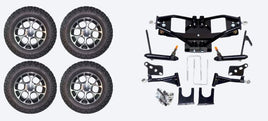Lift Kit Combo with 12" Alpine for Club Car DS Golf Carts 2004+