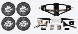 Lift Kit Combo for Club Car Precedent Golf Carts with 12" Alpine