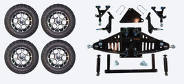6" Lift Kit Combo with 12" Alpine for Yamaha Drive II Electric Golf Carts 2017+