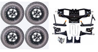 Lift Kit Combo with 12" Werewolf for Club Car DS Golf Carts 2004+ - 3 Guys Golf Carts