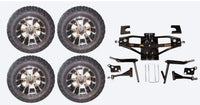 6" Lift Kit Combo with 12" Wolverine for Club Car DS Golf Carts 1984-2003 - 3 Guys Golf Carts