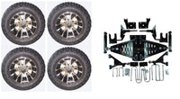 Lift Kit Combo with 12" Wolverine for EZGO RXV Golf Carts 2008-2013.5 - 3 Guys Golf Carts