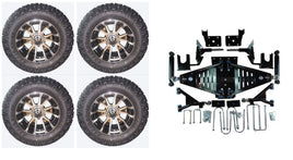 Lift Kit Combo with 12" Wolverine for EZGO RXV Golf Carts 2008-2013.5 - 3 Guys Golf Carts