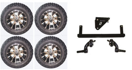 Lift Kit Combo with 12" Wolverine for Yamaha G29/Drive Golf Carts 07-16 - 3 Guys Golf Carts