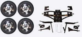 6" Lift Kit Combo with 12" Colossus for Club Car DS Golf Carts 1984-2003