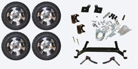 Lift Kit Combo with 12" Colossus for EZGO TXT Golf Carts 2001+