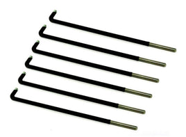 "L" Shape Battery Hold Down Rods- 6 Pack for STAR Classic Golf Carts 2008+ - 3 Guys Golf Carts