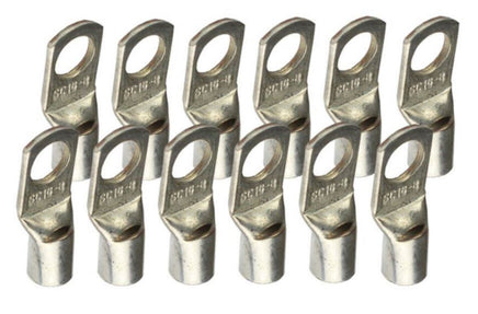 4 Gauge Golf Cart Battery Cable Ends- 12 Pack - 3 Guys Golf Carts