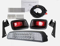 Deluxe Street Package Light Bar Kit for EZGO TXT Golf Carts (1996-2013) - 3 Guys Golf Carts