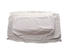 White Seat Bottom Cover for Club Car DS Golf Carts 2000+ - 3 Guys Golf Carts