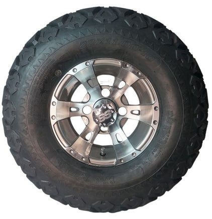 Lift Kit Combo for Club Car Precedent Golf Carts with 10" Dirty Harry - 3 Guys Golf Carts