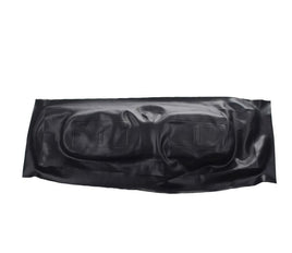 Black Seat Backrest Cover for EZGO TXT Golf Carts 1994-2013 - 3 Guys Golf Carts