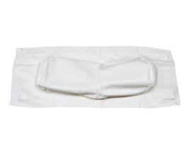 White Seat Back Cover for EZGO TXT Golf Carts 2014+ - 3 Guys Golf Carts