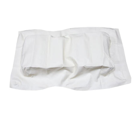 White Seat Bottom Cover for EZGO TXT Golf Carts 2014+ - 3 Guys Golf Carts