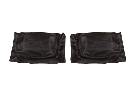 Backrest Seat Covers in Black for EZGO Marathon Golf Carts 1973-1994 - 3 Guys Golf Carts