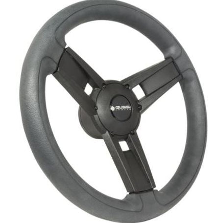 Steering Wheel- Black for use with Inserts..Yamaha G16-Drive II - 3 Guys Golf Carts