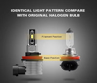 H8/H11 Super Bright LED Headlight Replacement Bulbs for STAR Golf Carts- 2 pack - 3 Guys Golf Carts