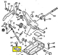 Brake Nail Catch Bracket for Yamaha G2-G22 Golf Carts 1985-2007
