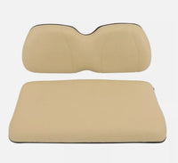 Front Seat Cushion Set- Beige for Club Car Precedent Golf Carts 2004+ - 3 Guys Golf Carts