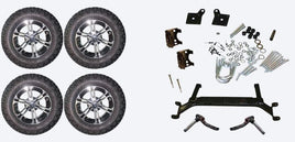 Lift Kit Combo with 12" Nitro for EZGO TXT Golf Carts 2001+