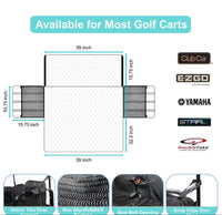 Pet Cover for Golf Cart Rear Seat - 3 Guys Golf Carts