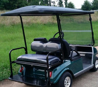 80" BLACK Extended Roof Kit for Club Car DS Golf Carts 1976-1999 - 3 Guys Golf Carts