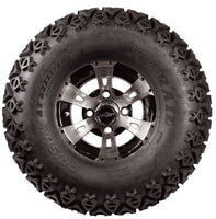 Lift Kit Combo with 10" Colossus Wheels & Tires for Club Car DS Golf Carts 2004+ - 3 Guys Golf Carts