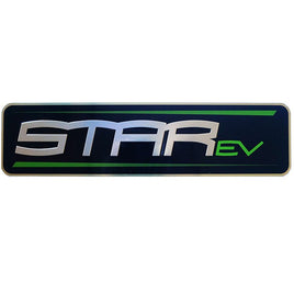 Rear Decal for STAR EV Golf Carts 2008-2016 - 3 Guys Golf Carts