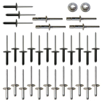 Body Rivet Kit for EZGO TXT Golf Carts 1996-2013 - 3 Guys Golf Carts