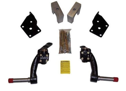 6" Spindle Lift Kit Combo for STAR, ZONE, and FAIRPLAY Golf Carts 2005-2009 with 10" Wolverine wheels. - 3 Guys Golf Carts