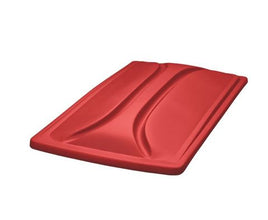 Universal 80" Long Track Top Golf Cart Roof- RED - 3 Guys Golf Carts